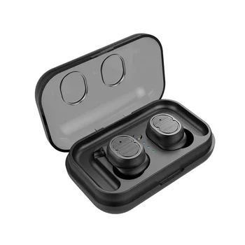 

Bluetooth 5.0 Sports IPX5 Earphone Wireless Headsets Headphone Stereo Earbuds Mini TWS Earphones with Power Bank Headphones High