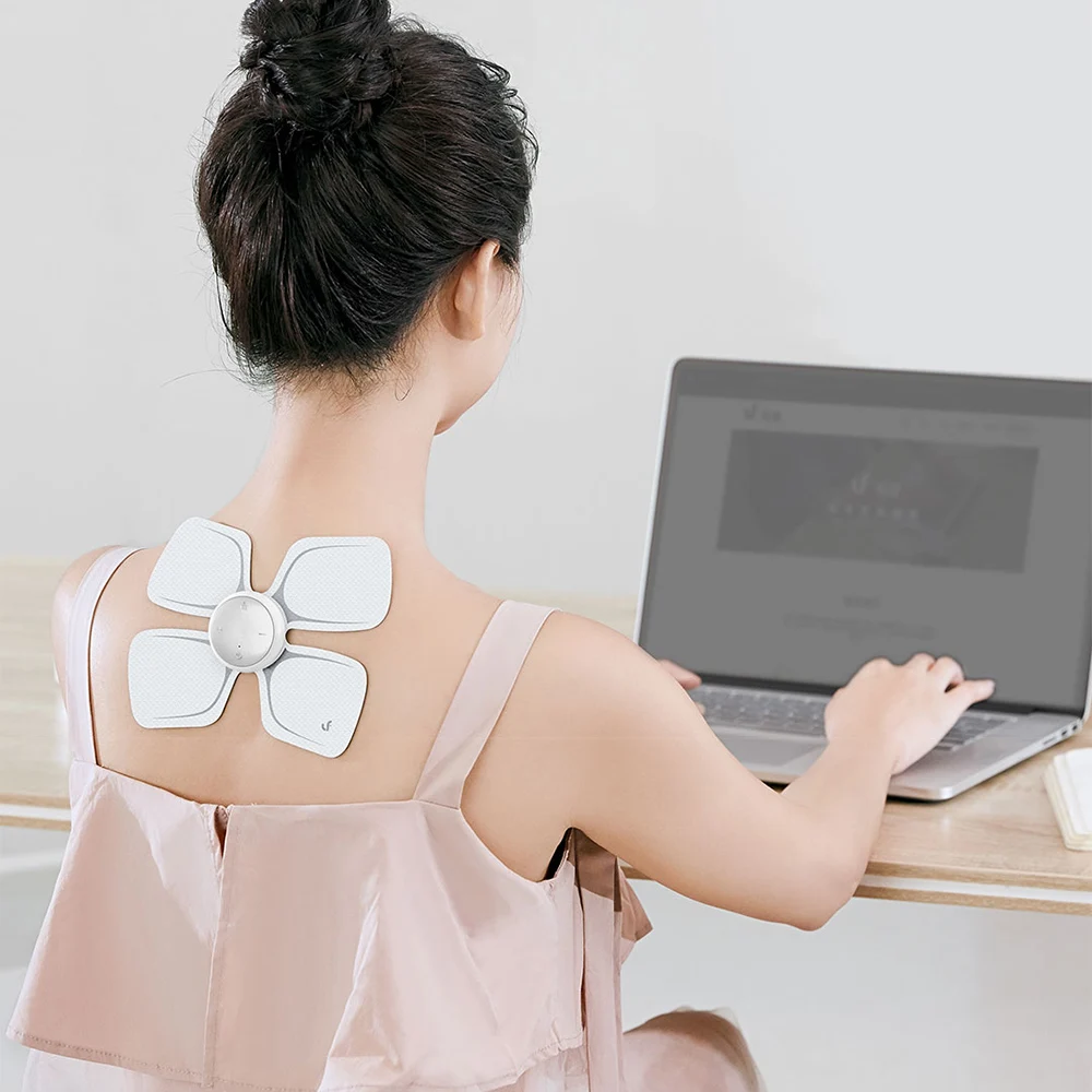  Xiaomi Mijia LF Four-wheel Drive Massage Magic Sticker Smart Electric Massager Body Relax Muscle Wo - 33040261708