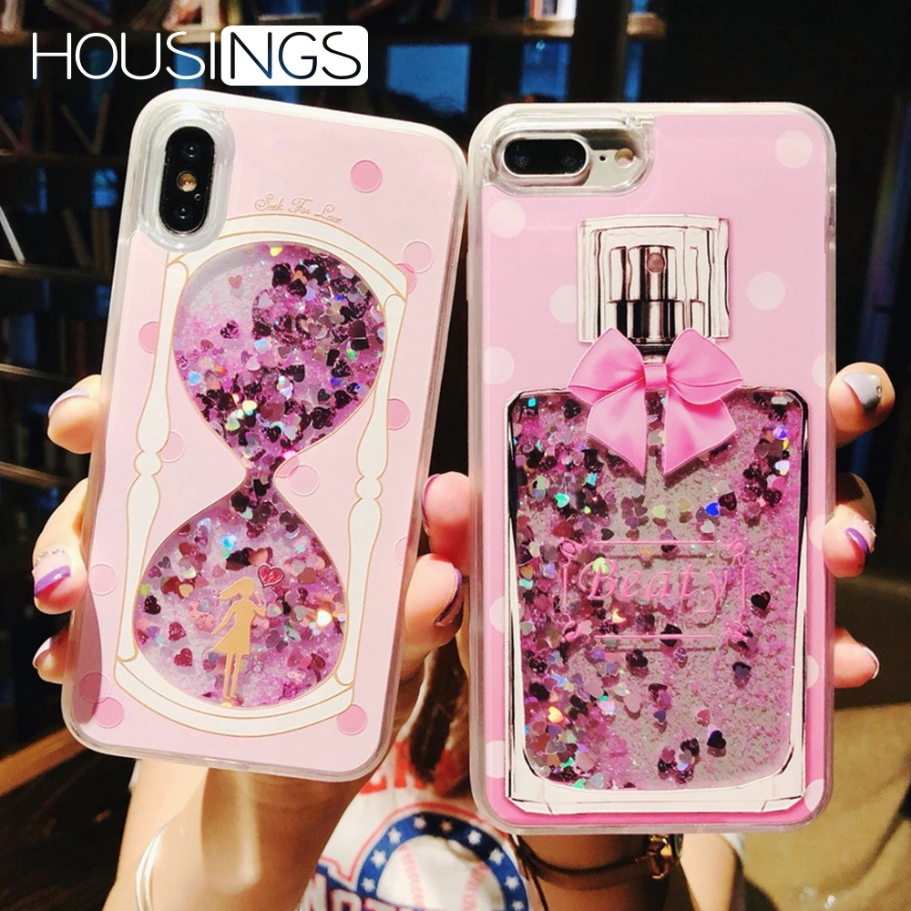 

Glitter Liquid Quicksand Phone Case For iPhone 7 8 Plus XR Cute Unicorn Back Cover X XS MAX For iPhone 6 6s Plus Fashion Cover