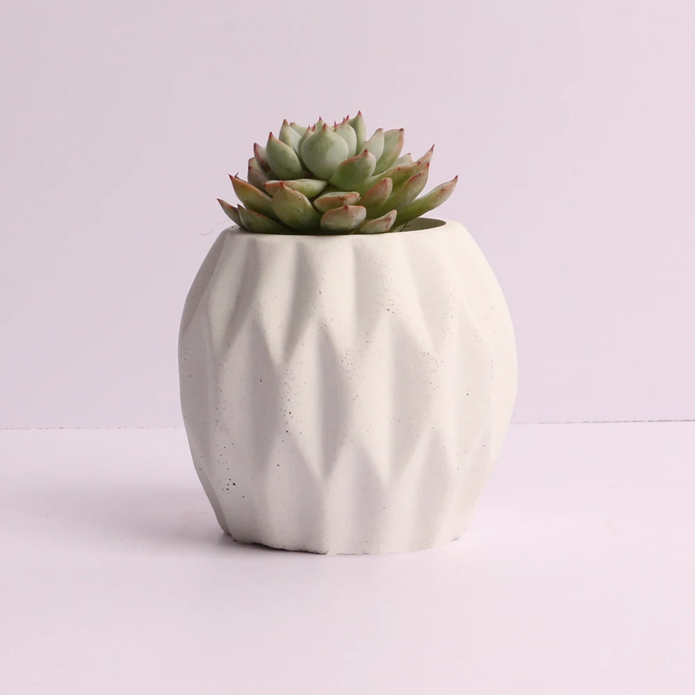 

Concrete flower plant cement industry wind mini succulent flower pots Nordic wind flower pots
