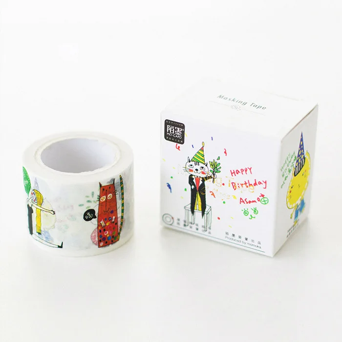 5pcs freeshipping 3cm*10m call me queen cat handmade tape decorative tape photo album tape diy