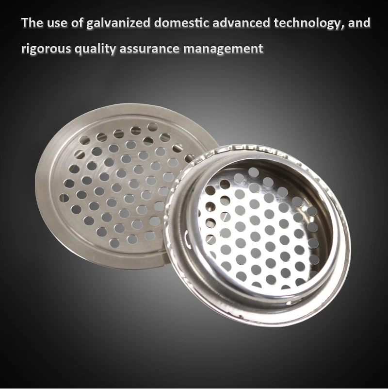 10PCS Mesh Hole Air Vents Metal Mesh Hole Round Louver Ventilation Grille Air Vent
