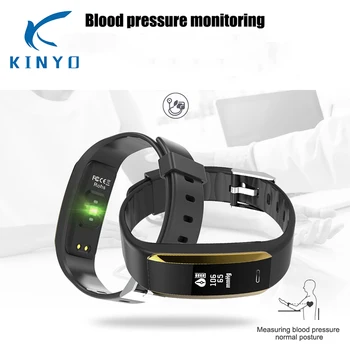 

New Blood Oxygen Blood Pressure Monitoring Smartband Activity Fitness Tracker Stopwatch Sleep tracker Smart band Wristband
