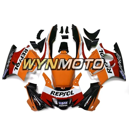 Полный мотоциклов обтекателя комплект для Honda CBR600F3 1997 1998 97 98 ABS Пластик Кузов Мотоцикл оранжевый красные, черные Новое поступление крышка