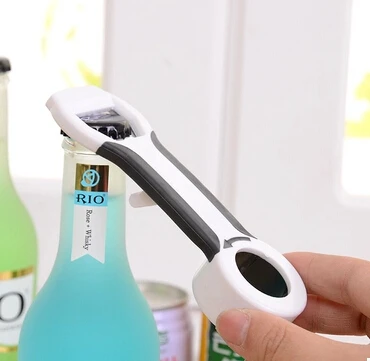 

2015 NEW Fashion Multifunction Beer Bottle Openers Eco-Friendly Bottle+Can+Jar Opener 4 in 1 Kitchen Tool cooking tools