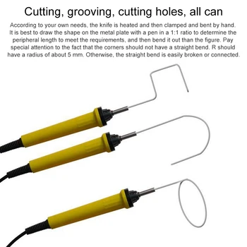 

Foam Cutter Pen 15W Electric Foam Polystyrene Cutting Machine Portable Styrofoam Cutter DIY Cutting Tools 5/10/15/20/25 cm