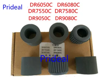 

Prideal 3sets New pick up roller for Can DR6050C DR6080 DR7550C DR7580 9050 9080 high speed Scanner pick up roller tire