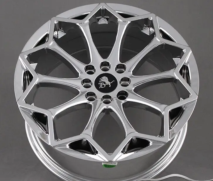 Хромированные 17x7 5 4x100 4x114 3 5x100 5x114 5x110 5x115 колесные диски из сплава автомобиля |