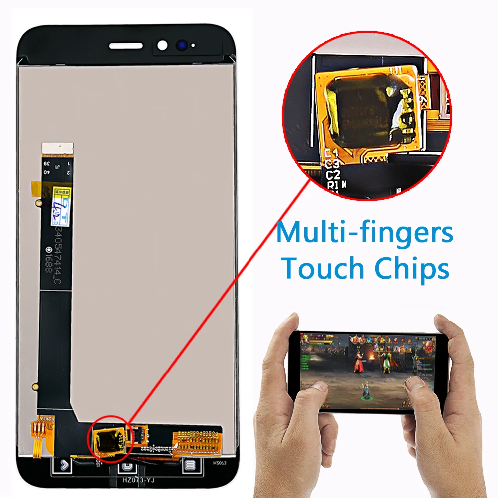 IPS ЖК дисплей 5 дюйма качества AAA для Xiaomi Mi 5X сенсорный экран MI A1 дигитайзер в сборе