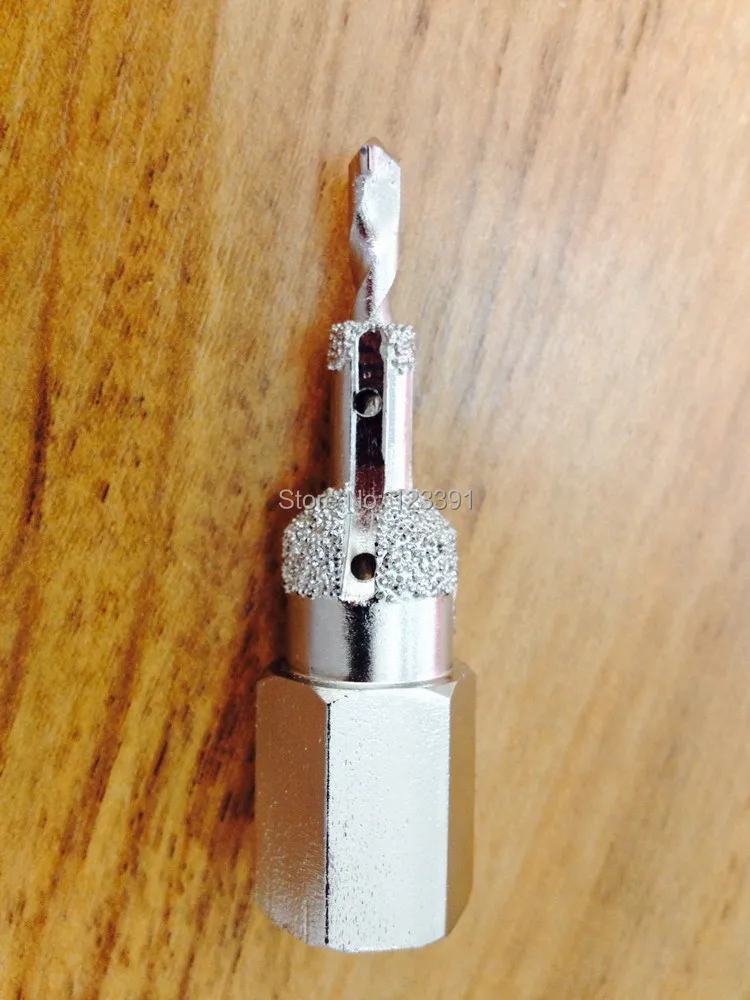 Free shipping of 1PC marble/tile drill bits 2 step 10/16*70mm with M14