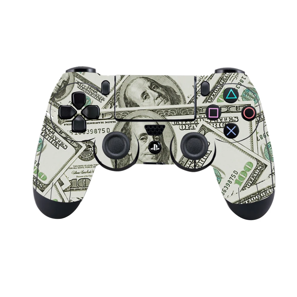 1PC Skin Controller Cases Sticker Game Protective Case Cover for PS4 8 Different Kinds Skin Sticker for PlayStation 4 Controller 