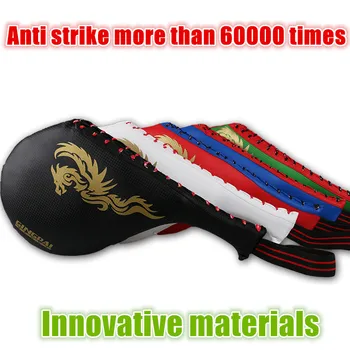 

Good quality Taekwondo Punching pad KickBoxing training pad mitts sparing Paddle TKD Muay Thai punching hand double target 1pc