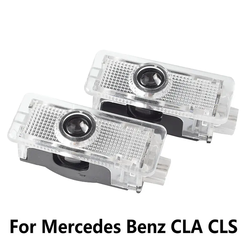 

2pcs LED Car Door Welcome Light for Mercedes Benz CLA CLS c218 w218 a207 c207 c117 AMG Logo Laser Projector Ghost Shadow Light