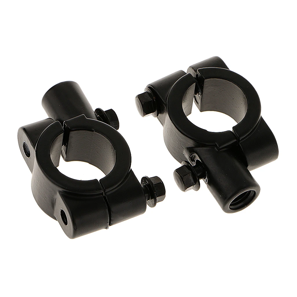 1 Pcs 10mm Motorcycle Handlebar Mirror Adaptor Rear View Mirror Holder Mount Bracket Clamp For Suzuki Honda Kawasaki BMW