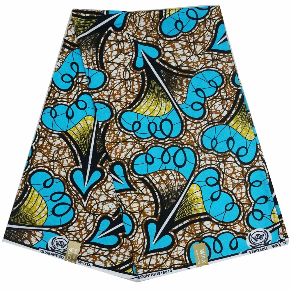 

2019 factory direct ankara African wax printed fabric super wax hollandais dutch style real hollandais wax veritable block print