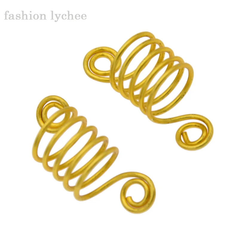 10 шт. Разноцветные Спиральные косы для волос шт.|beads hair|spiral hair accessoriesbeaded accessories |