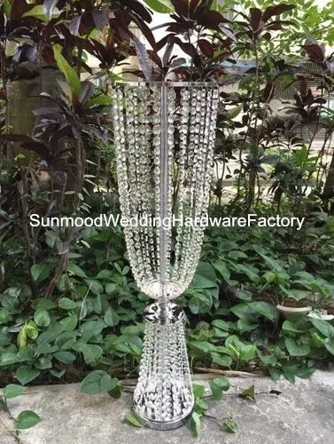 

Wholesale High Quality Wedding Crystal Centerpiece Vase For wedding