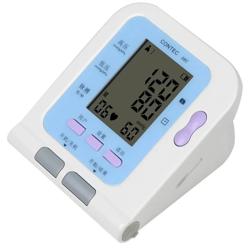 

Electronic Multi-user Mode Household Blood Monitor Contec08C,CE FDA,Free Ship,