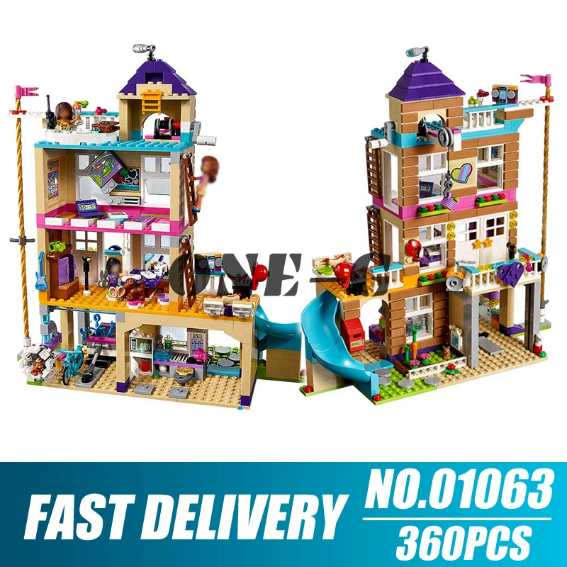 Building blocks 01063 808pcs Compatible with lego Friends 41340 Bricks