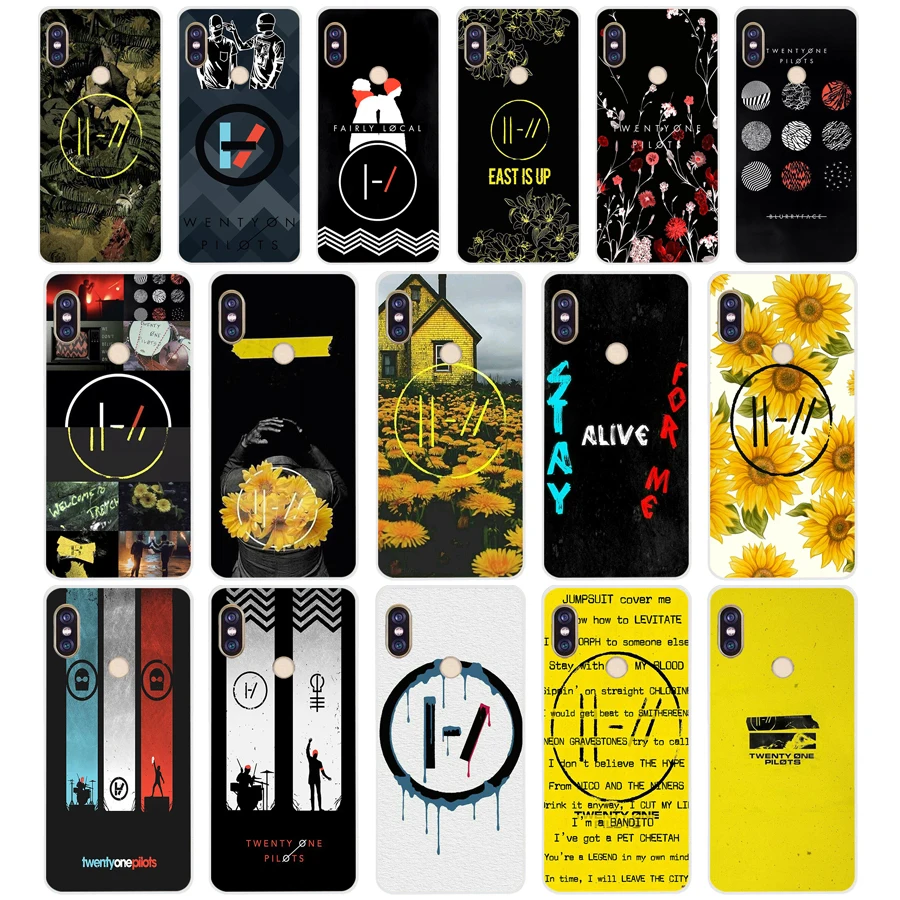 

127SD Twenty One Pilots 21 Pilots Soft Silicone Tpu Cover phone Case for xiaomi redmi 6 Pro 6A note 5 6 Pro mi 8 lite