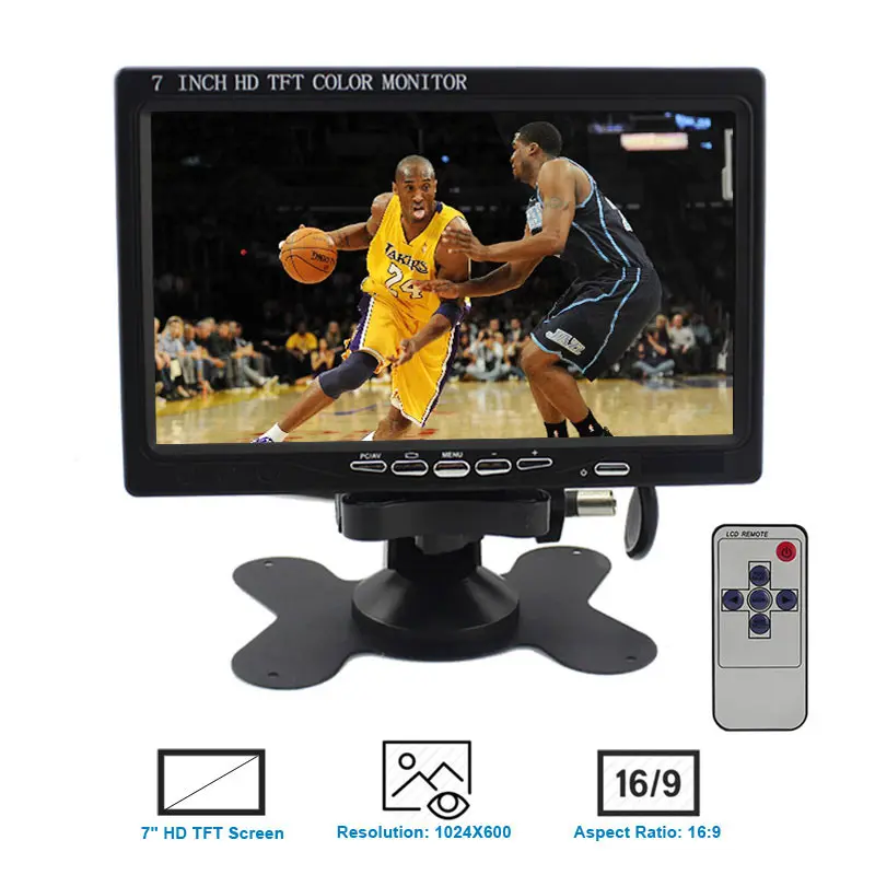 Cheapest 7 Inch Raspberry Pi 3 LCD Monitor With HDMI Screen Display 800x600 TFT Screen 7
