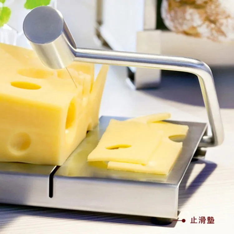 Кухонный нержавеющий стальной для резки провода сырорезка режущая доска маслорезы ломтик сыра для резки сыра нож Прочный инструмент
