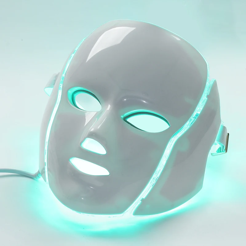  Hot 7 Color Light Photon Therapy Face Led Mask Beauty Device - 33007779890