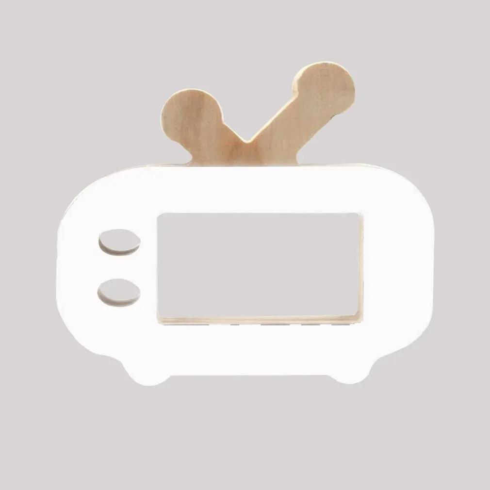 Wooden Mini Toy Kids Photo Prop Nordic Style Children Room Decoration Ornament Camera Toys Accs Non-Toxic TV Shape Birthday Toys Wooden Mini Toy Kids Photo Prop Nordic Style Children Room Decoration Ornament Camera Toys Accs Non-Toxic TV Shape Birthday Toys