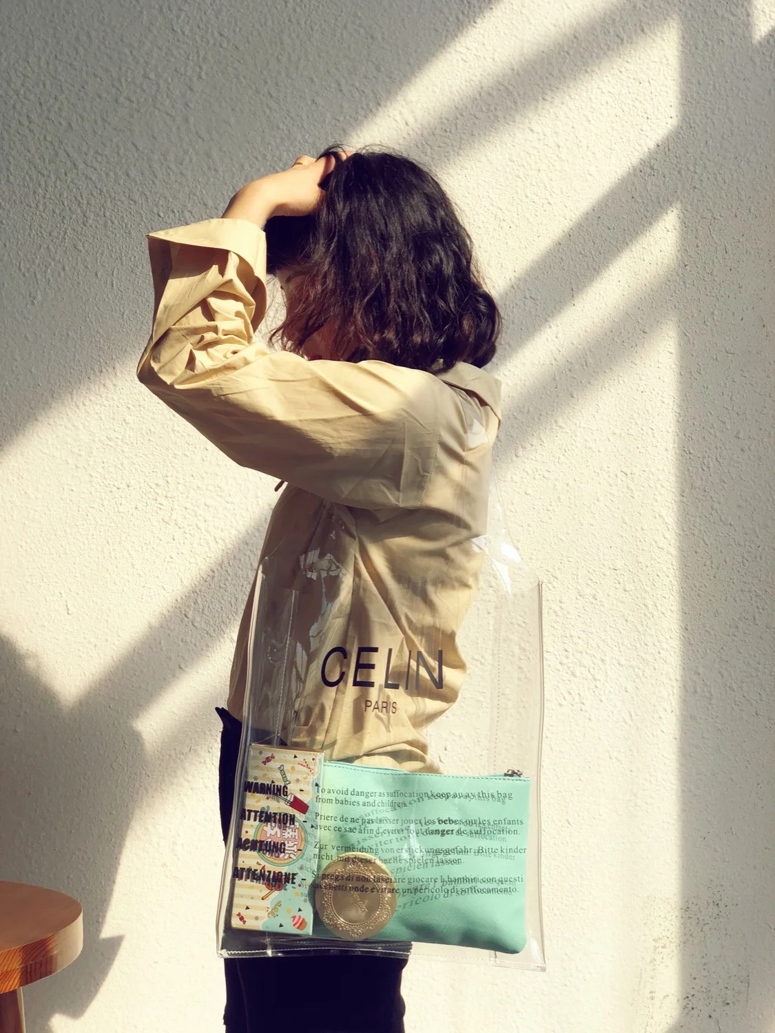 Роскошная брендовая Сумка-тоут из прозрачного ПВХ с буквенным логотипом, Женские Прозрачные Пляжные Сумки для девушек, летняя сумка для покупок, модные сумки
