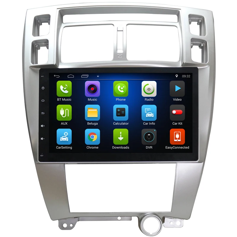 Perfect 10.2" 2 din Car radio for Hyundai Tucson 2006-2014 Quadcore Android 6.0.1 car dvd gps player with 1G RAM,16G iNand 3G WIFI OBD 2