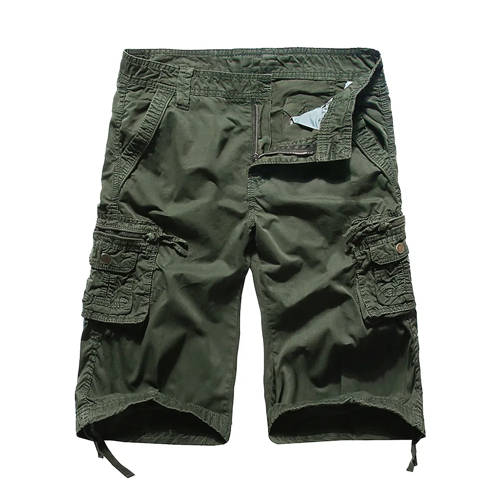 Мужские шорты модные пляжные шорты мужские повседневные шорты военные Короткие штаны мужские бермуды карго комбинезоны Mar25