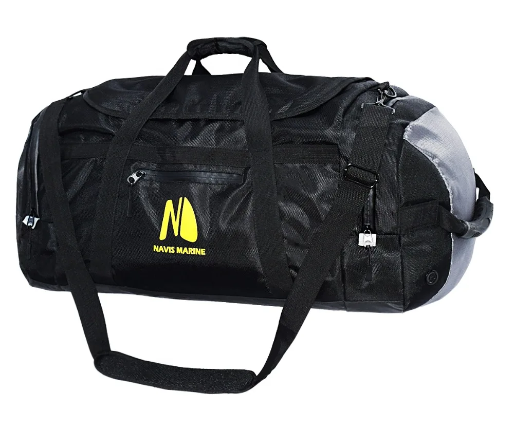Waterproof duffel bag for traveling fishing sailing 50 litresin Hiking