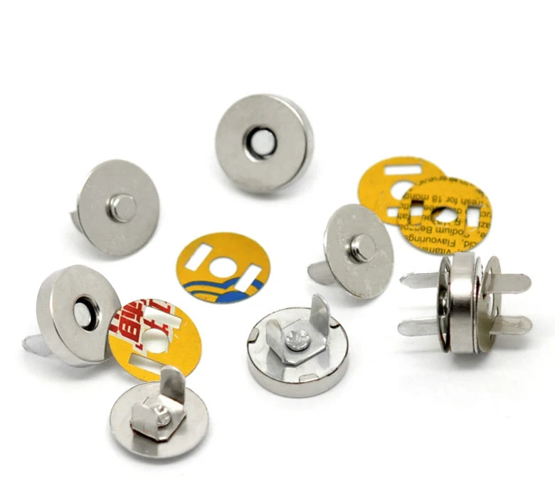 Buy Silver Snap Button for bag buttons