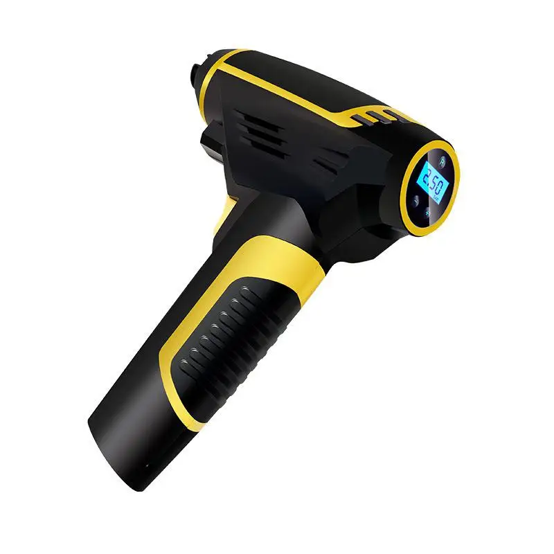 Car Portable Air Compressor Pump Rechargeable Inflator Hand Held Tire Inflation with Light LCD Digital USB Charging Repair Tool Car Portable Air Compressor Pump Rechargeable Inflator Hand Held Tire Inflation with Light LCD Digital USB Charging Repair Tool