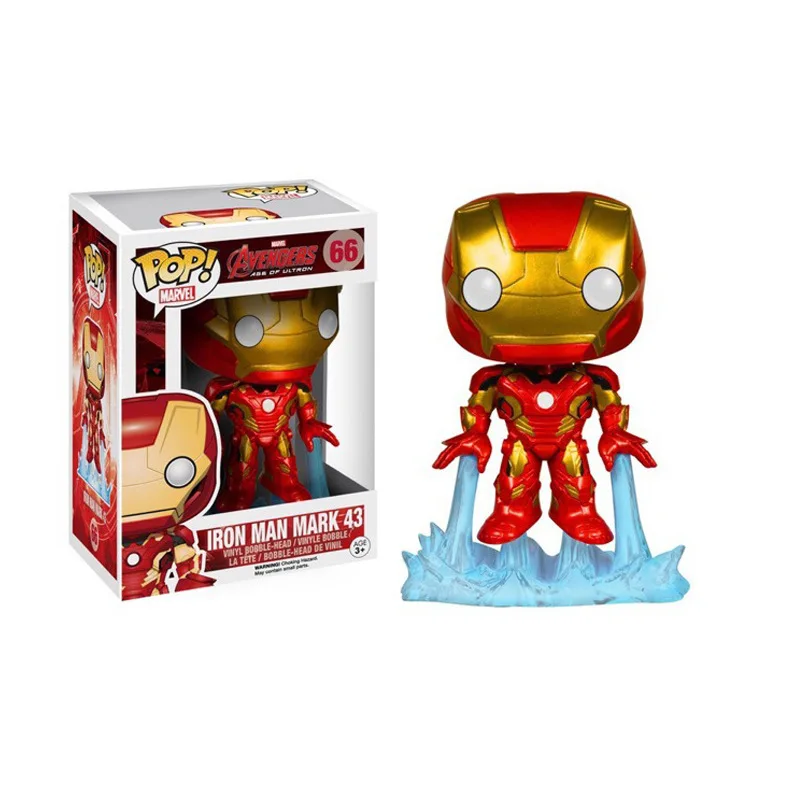 FUNKO POP Marvel Мстители Стэн ли капитан Халк Железный человек Тор человек паук Коллекционная модель игрушки для фанатов Marvel ПОДАРОК - Цвет: Синий