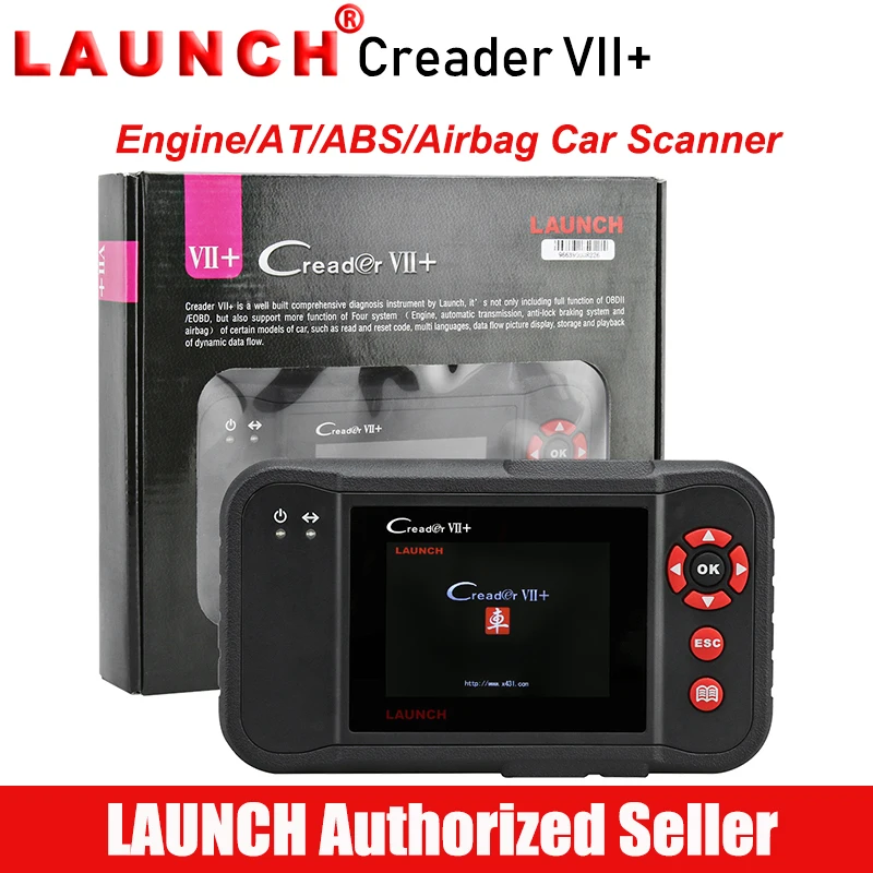 

Launch X431 Creader VII Plus OBD2 Scanner ENG ABS Airbag Diagnostic Scan Tool OBDII Scaner OBD 2 Car Code Reader Diagnostics 7S
