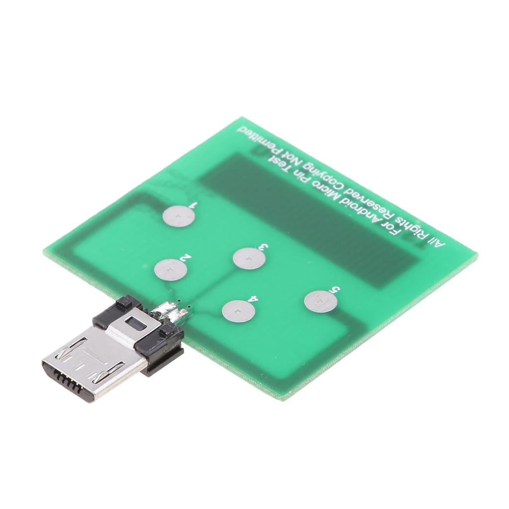Micro USB 5 контактный PCB ремонт платы диагностические инструменты для Android зарядка