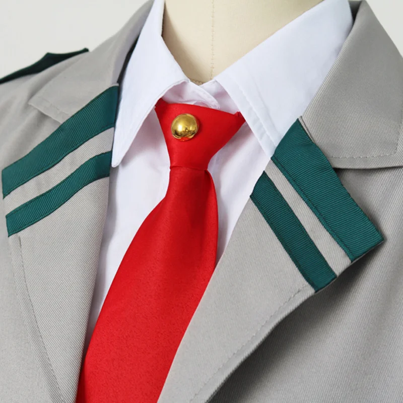 Мой герой Академии Boku без Хиро академия Midoriya Izuku Зеленый Короткие Косплэй