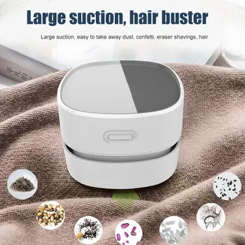 

Desktop Vacuum Cleaner Mini Lightweight Easy to Use for Home Office Floor YU-Home