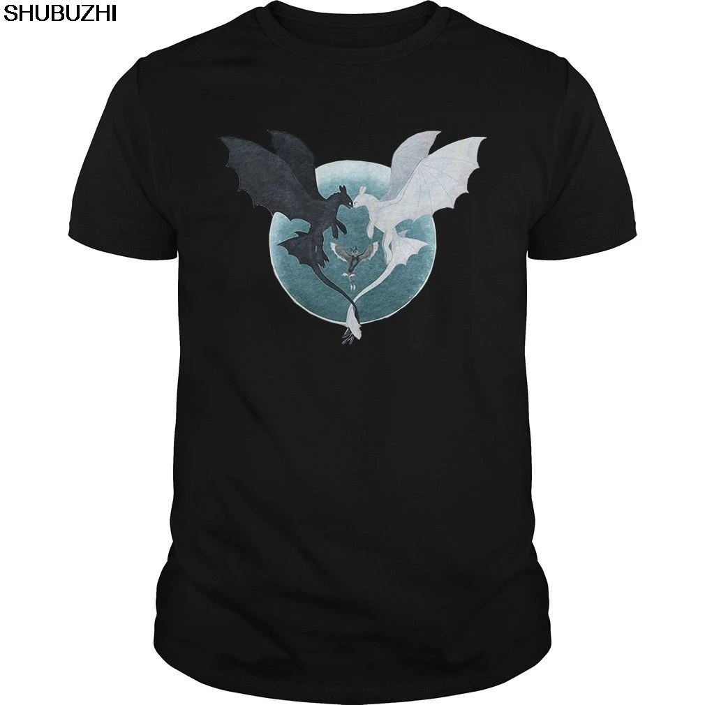 

Family Toothless And Light Fury Shirt Cool Casual pride t shirt men Unisex New Fashion tshirt free shipping tops sbz355