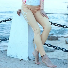 SABOLAY Women Surf Quick-drying Sexy Female Beach Trousers Sunscreen Rash Guard Pants Swim Leggings Long Swimming Pants