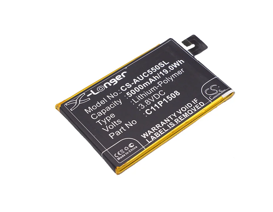 Высококачественный аккумулятор Cameron Sino C11P1508 для Asus Z010AD Z010D Z010DA ZC550KL ZenFone 5000 Zenfone Max