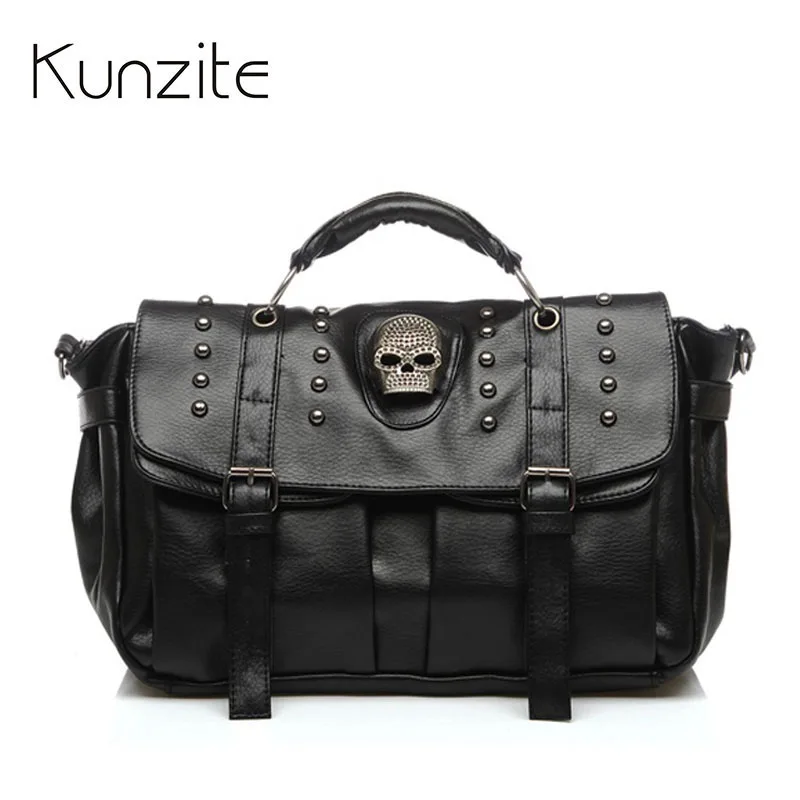 kunzite Women Leather Handbag Female Shoulder Bag Tote