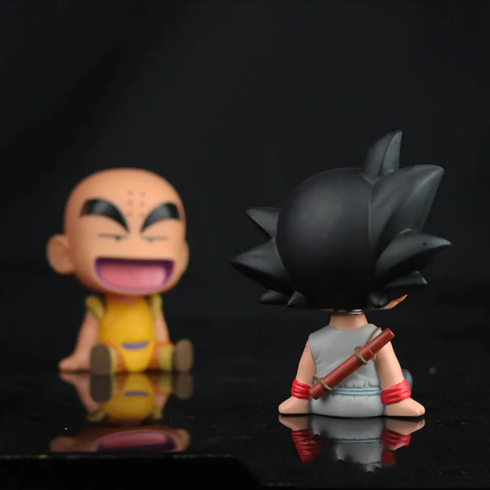 1 pc 12 cm dragon ball Z goku anime action figures Car Holder Decoration Doll Phone Bracket PVC Action Figure Model Toy   (8)