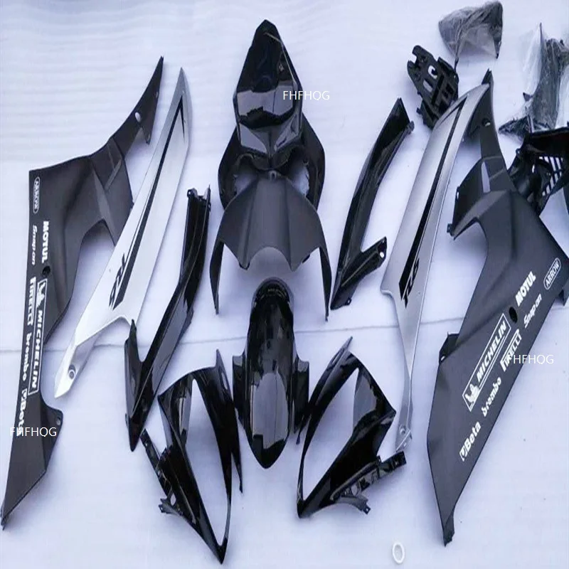Полностью Черный ABS Пластиковый обтекатель для кузова YAMAHA YZF R6 YZF-R6 2006-2007 Обтекатели YAMAHA запчасти