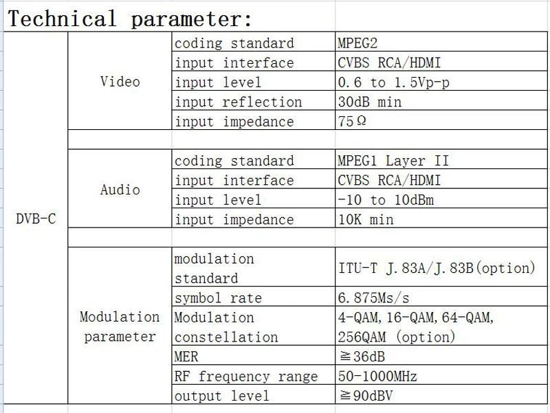 DVB-C
