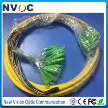 5 шт./лот, SM, 24C, G652D, 50 см от кабеля до разъема, L: 4 м, ПВХ куртка, SC/APC-SC/APC в комплекте патч-корд/волокно распределения косички