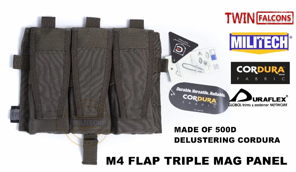 M4 FLAP TRIPLE MAG PANEL RG-1