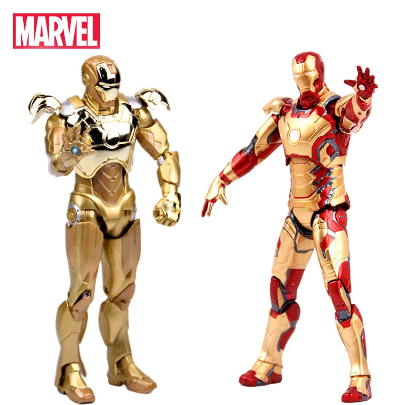 

Marvel Avengers Iron Man Action Figure Model MK42 MK43 MK21 IronMan Collection Doll PVC figure Birthday Gift Toy For Children