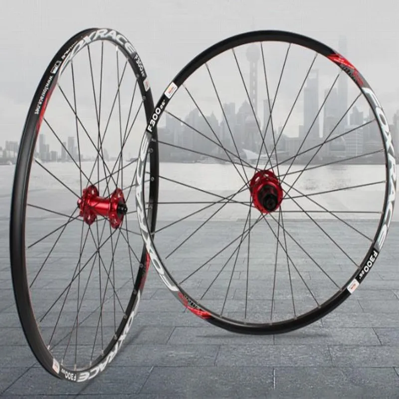 

MEROCA MTB Mountain Bike XC/DH Rront Rear Thru Axis Shaft Tubless Wheels Wheelset 135/142mm Rim
